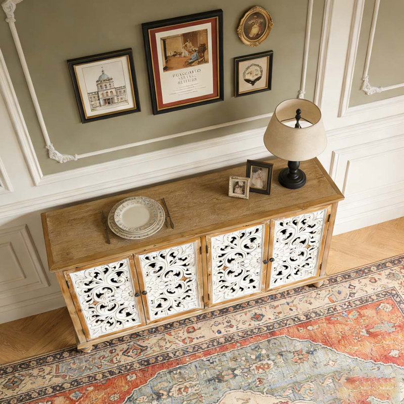 Armoire d'appoint avec 4 portes