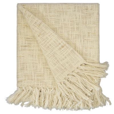 Hand Woven Throw Blanket