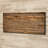 Wooden Wall - No Frame Print on Canvas