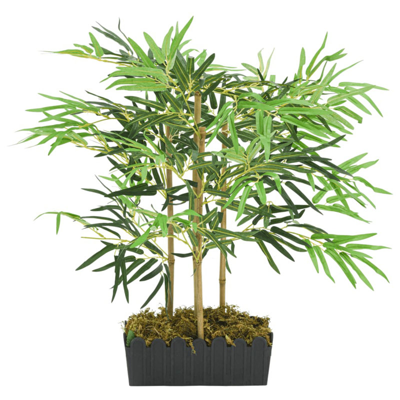 Faux Bamboo Tree in Pot, 80 cm H