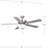 Airpro 52 In. 5-Blade AC Motor Transitional Ceiling Fan With Light-606903534