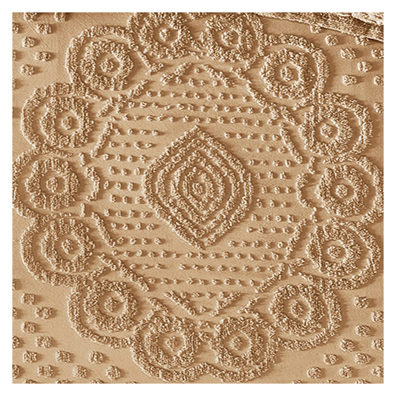 Heirloom Collection 100% Cotton Chenille Queen Bedspread Set, Traditional Medallion Coverlet with Matching Shams, OEKO-TEX Certified, Soft, Breathable, Machine Washable, All-Season, Tan