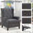 Zelma Upholstered Push Back Recliner w/ Vibratory Massage & Heating Function-103621365