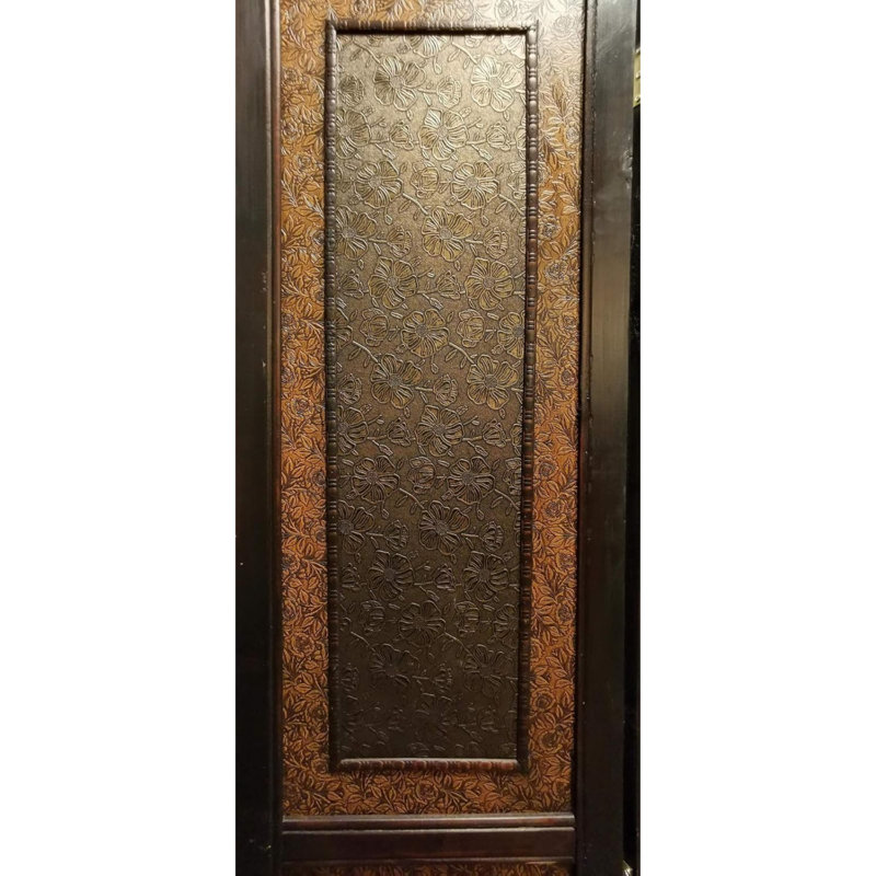 Paravent rétro de style chinois, 6, Brun