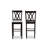 Upholstered Counter Stool with Solid Wood Frame-215584925-217710230