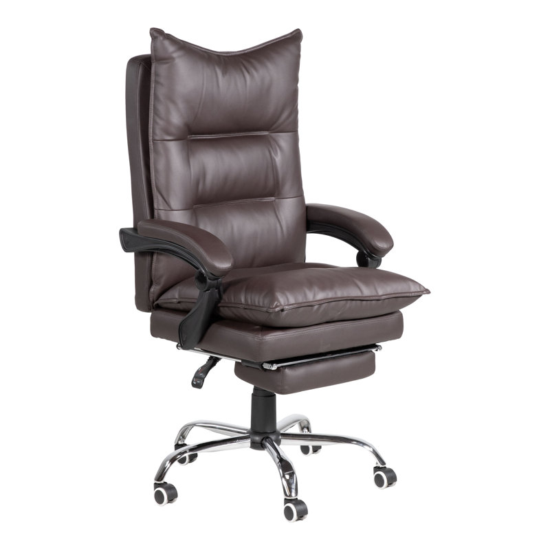 Fauteuil de direction Araujo, Brun