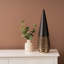 Textured Cone Decoration for Living Room Decor, Chic Decor for Tabletop