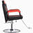 Hydraulic Reclining Barber Chair, Faux Leather Salon Chair