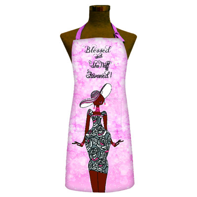 No Pattern Bib Apron