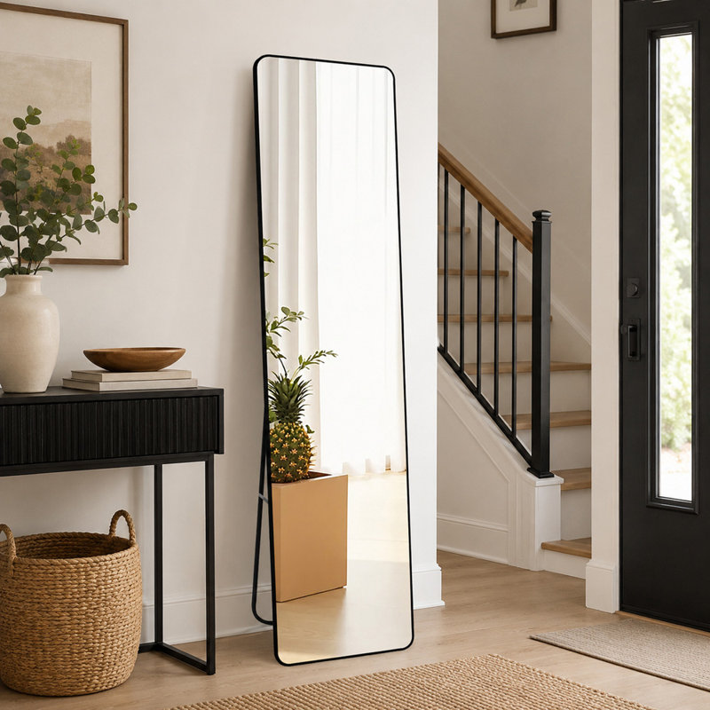 Full Length Wall Mirrors with Stand