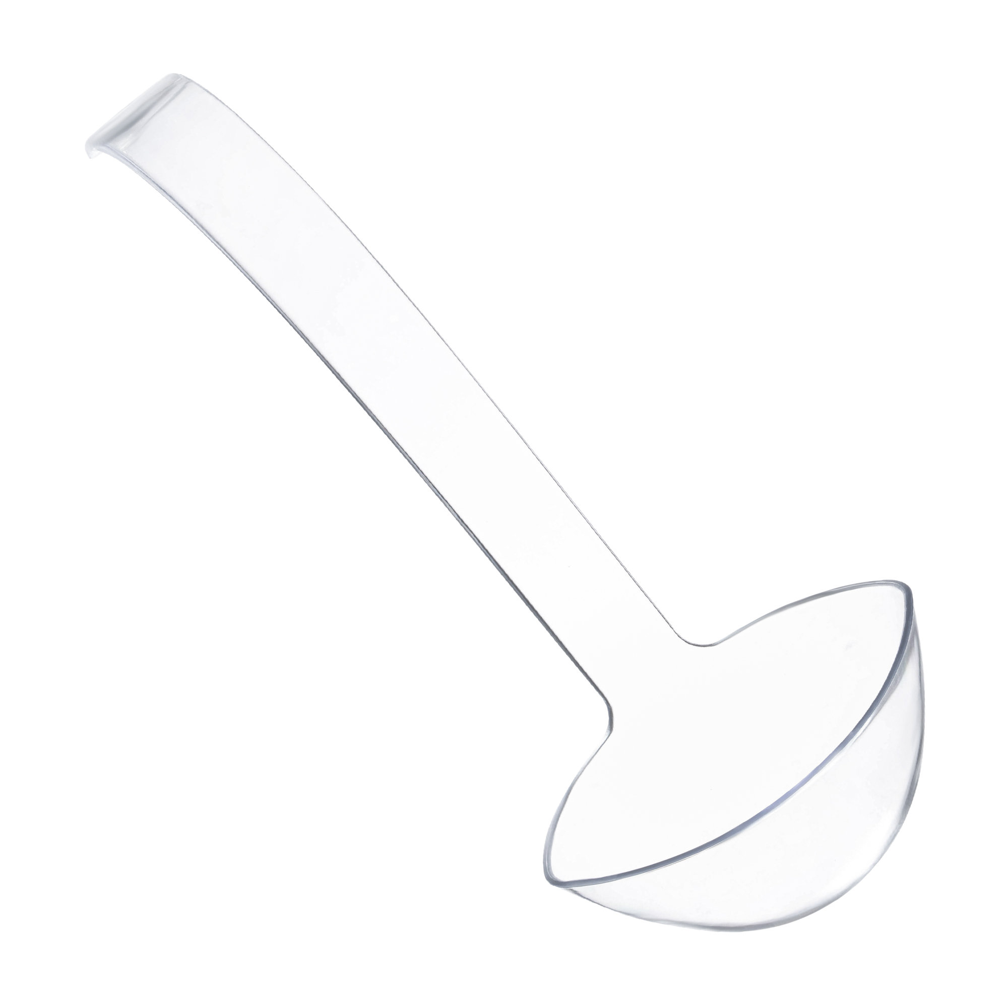 SmartyHadaParty Clear Disposable Plastic Large Serving Ladles Wayfair