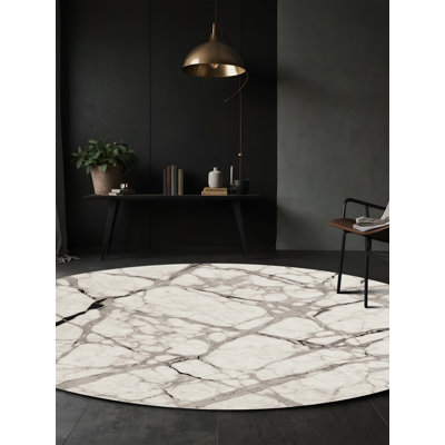 Machine Washable Gray Area Rug