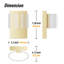 Applique murale en aluminium Gregert-968567722