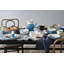 Assiette à salade en grès Canvas Home-16967080