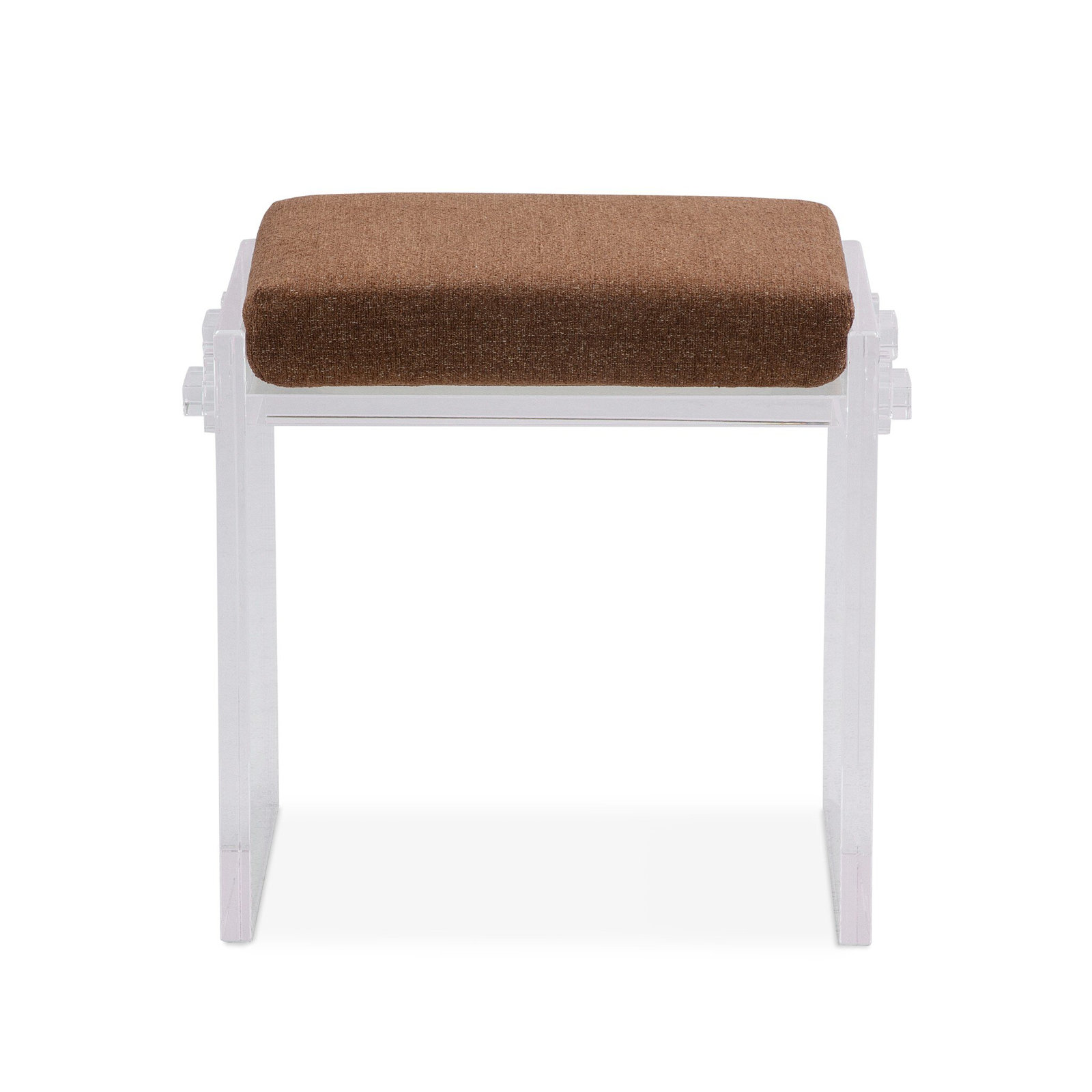 Vinisha Accent Stool, Crypton Wayfarer Sienna