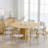 Solid Wood Dining Table Round Pedestal Kitchen Table-296240924-296240935