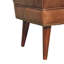 Banc en cuir véritable Alekzandra