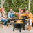 Elanah Round Steel Wood Burning Fire Pit