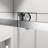 Frameless Shower Door Soft-closing Single Sliding