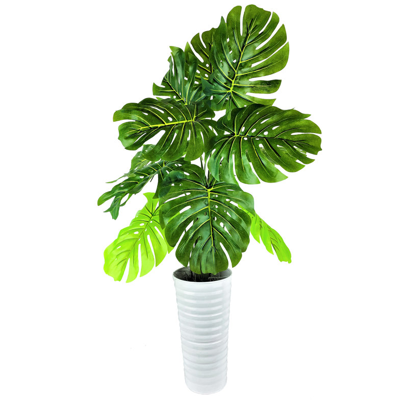 36 po plante artificielle en pot Monstera