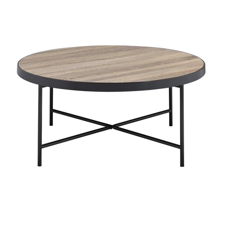 Garniture de table basse en métal avec support et base en métal