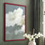 «Big Clouds I», reproduction encadrée - bois massif-1552817452-1552817456