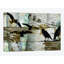Birds On a Birch II, impression sur toile tendue-19732674-74753171-74753172