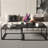 Extendable Metal Frame Coffee Tables-1445934649