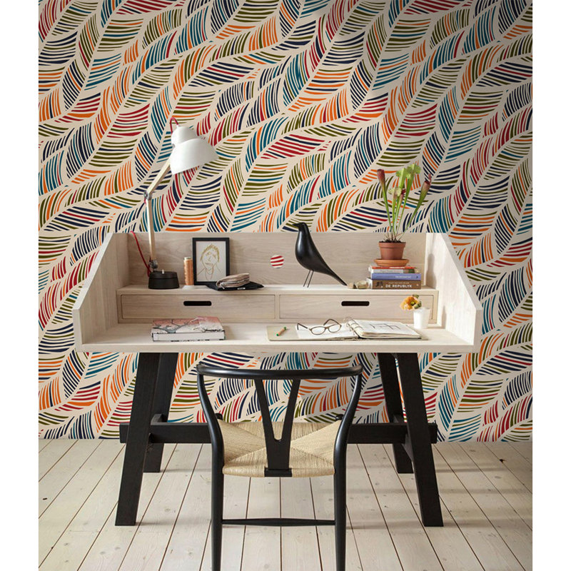 Virden Matte Peel & Stick Mural, 312 x 219cm