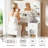 Modern Makeup Dressing Table with Mirror, Vanity Desk Set for Bedroom