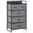 Vertical Metal Dresser with 5 Drawers