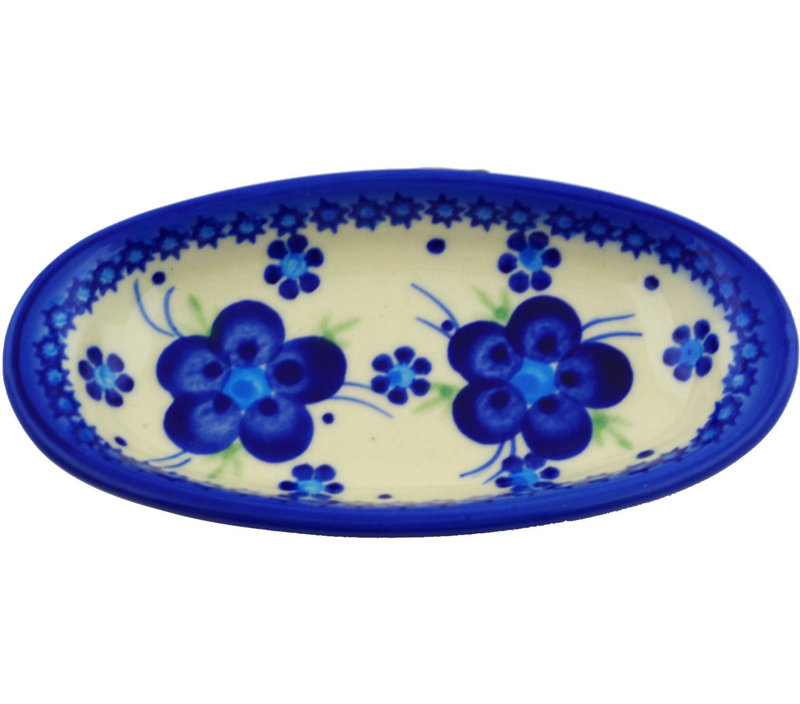 Bleu-belle Fleur Stoneware Platter