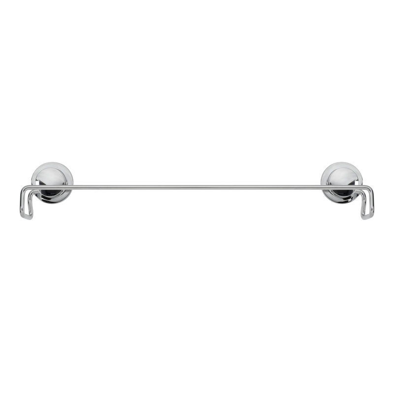 Croydex Stick 'n' Lock Bathroom Towel Rail, Chrome