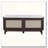 Boho Rattan Entryway Storage Bench with Removable Cushion and Adjustable Shelves