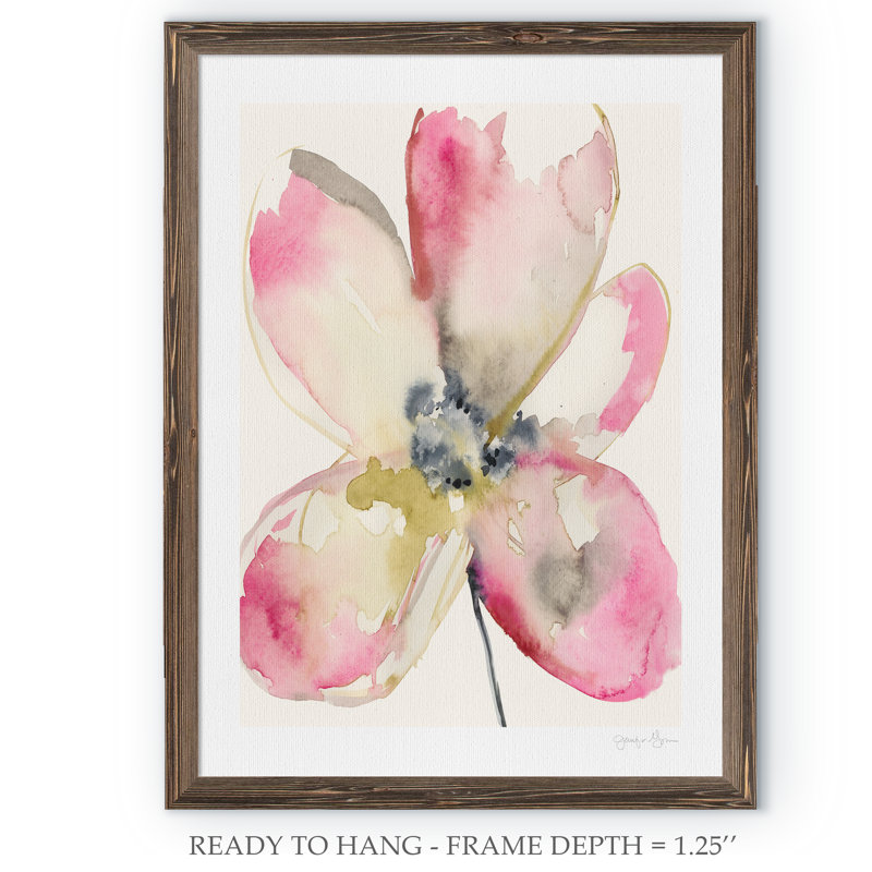 « magenta pétales ii » par paul cezanne-cadre photo, reproduction d’art, H 22 po x l 16 po x P 1 po