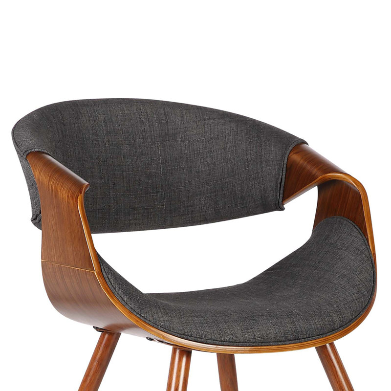 Chaise de salle à manger Butterfly, Gris anthracite, 4