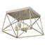 Plafonnier encastré 18 "4 lumières Tingley-156700105-156700104