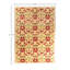 Tapis unique noué à la main ivoire 8 pi 8 po x 11 pi 10 po Arts & Crafts