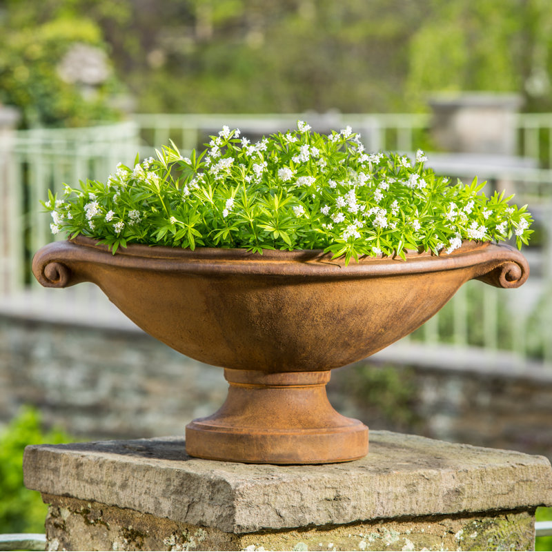 Medici Urn Planter, Travertine