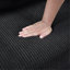 Canapé-lit simple 47,2 po avec canapé-lit, matelas pliable, table d'appoint pliable, pochette de rangement latérale et deux ports USB pour le salon, noir