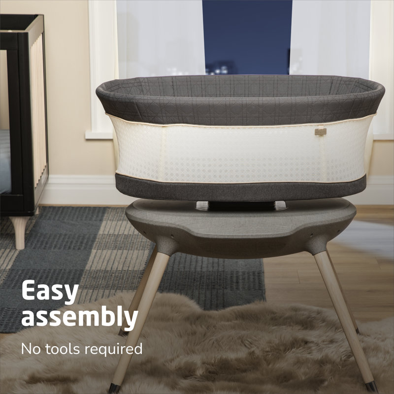 Maxi-Cosi Starling Smart Bassinet, Onyx Heritage