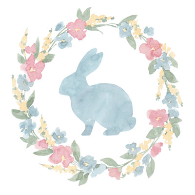 Easterwreath - Wrapped Canvas Art Prints