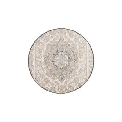 Tapis gris soyeux et moelleux