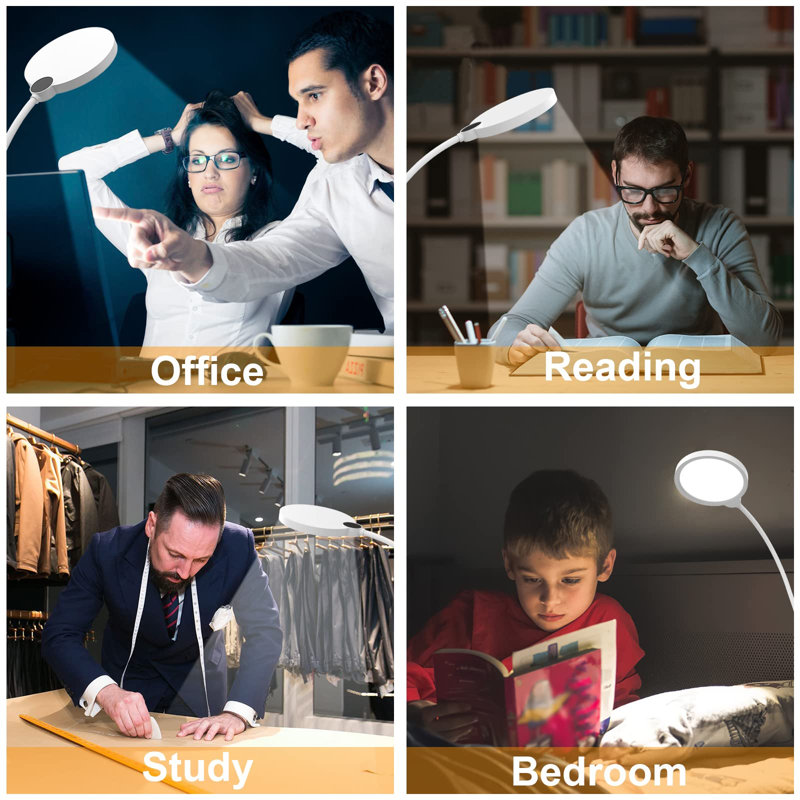Adalye Desk Lamp, White