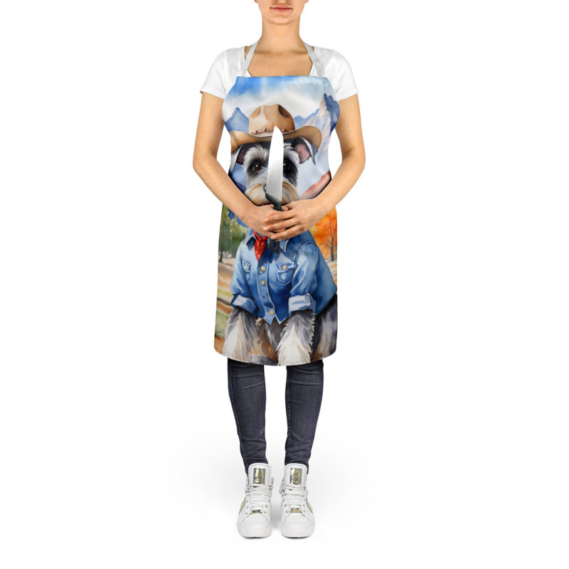 No Pattern Bib Apron