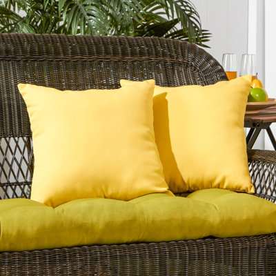 Covington Outdoor Square Pillow Cover & Insert