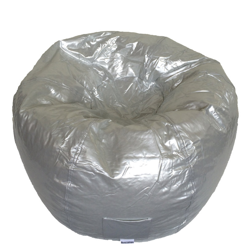 Fauteuil à billes moyen moyen en similicuir