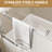 60” Wide X 57” High Aluminum Frame Double Sliding Bathtub Door, 1/4” Clear Tempered Glass, Soft-close Feature, Reversible For Distinct Bathroom Configurations, Glass With Reduced Breakage Risk 60”w