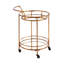 Caille Metal Bar Cart