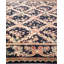 Tapis unique noué à la main noir / beige / rose / bleu sarcelle / marron / kaki de 6 pi 2 po x 8 pi 7 po Keenan